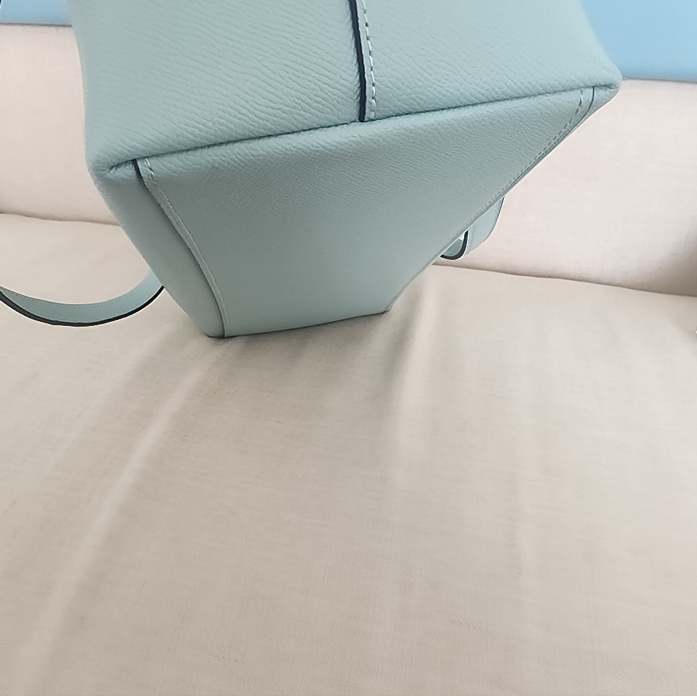 Coach Seafoam Leather Tote - Picture 8 of 8